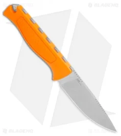 Benchmade 15006 Steep Country Fixed Blade Knife Orange Santoprene (3.5" SW) -Benchmade Shop Benchmade 15006 Steep Country Fixed Blade Knife Orange Santoprene 3.5 SW BHQ 114159 LS spine jr