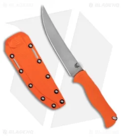 Benchmade Meatcrafter Hunting Fixed Blade Knife Orange (6.1" BB) 15500 7 Benchmade Meatcrafter Hunting Fixed Blade Knife Orange (6.1" BB) 15500 -Benchmade Shop Benchmade 15500 Meatcrafter Hunting Fixed Blade Knife Orange 6.1 Satin BHQ 118559 LS Sheath
