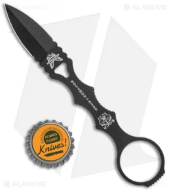 Benchmade 173BKGY Mini SOCP Fixed Blade Knife (2.22" Black) -Benchmade Shop Benchmade 173BKGY Mini SOCP Black BHQ 118497 jr bottlecap