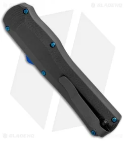 Benchmade 3400BK Autocrat D/A OTF Automatic Knife Black G-10 (3.71" Black) -Benchmade Shop Benchmade 3400BK Autocrat DA OTF Auto Black G 10 Black BHQ 102074 jr side