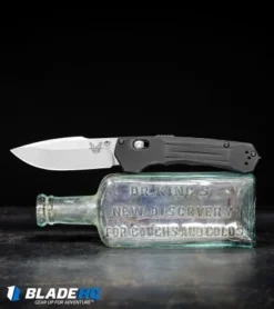 Benchmade 427 Mini Vallation AXIS-Assist Knife Black (3.2" Satin) -Benchmade Shop Benchmade 427 Mini Vallation AXIS Assist Knife Black Satin BHQ 97770 kp bottle web