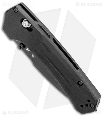 Benchmade 427SBK Mini Vallation AXIS-Assist Knife Black (3.2" Black Serr) 2 Benchmade 427SBK Mini Vallation AXIS-Assist Knife Black (3.2" Black Serr) - Image 2
