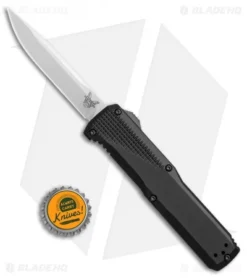 Benchmade 4600 Phaeton D/A OTF Automatic Knife Black (3.45" Satin) -Benchmade Shop Benchmade 4600 Phaeton DA black satin BHQ 51635 er size