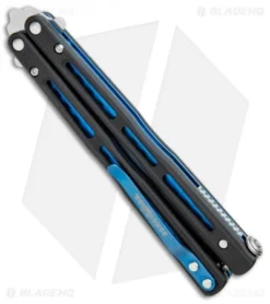 Benchmade 51 Morpho Balisong Butterfly Knife G-10 (4.25" Satin) -Benchmade Shop Benchmade 51 Morpho Balisong Butterfly G 10 Satin BHQ 4408 jr side
