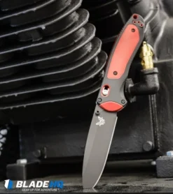 Benchmade 591BK Boost AXIS-Assist Knife Black/Red (3.43" Black) -Benchmade Shop Benchmade 591BK Boost AXIS Assist Knife Black Red Black BHQ 97057 kp motor web