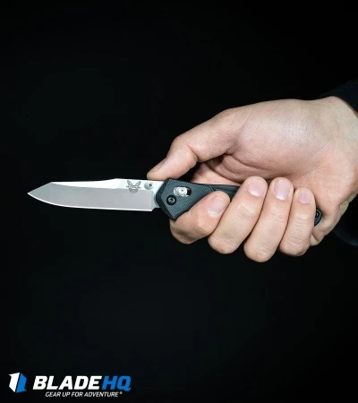 Benchmade 940 Osborne AXIS Lock Knife Green (3.4" Black) 940BK 3 Benchmade 940 Osborne AXIS Lock Knife Green (3.4" Black) 940BK - Image 3