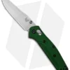 Benchmade 945 Mini Osborne AXIS Lock Knife Green (2.9" Satin)