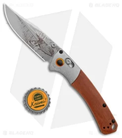 Benchmade LE Artist Series Mini Crooked River Deer AXIS Lock Knife (3.4" SW) -Benchmade Shop Benchmade ARtist Series Mini Crooked River Knife Whitetail Deer BHQ 174397 jr bottlecap