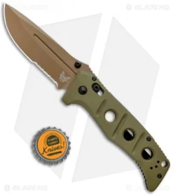 Benchmade Adamas AXIS Lock Knife Olive G-10 (3.8" FE Serr) 275SFE-2 11 Benchmade Adamas AXIS Lock Knife Olive G-10 (3.8" FE Serr) 275SFE-2 -Benchmade Shop Benchmade Adamas AXIS Lock Olive G 10 FE Serr 275SFE 2 BHQ 118563 jr bottlecap