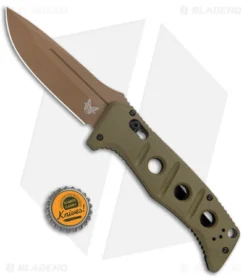 Benchmade Adamas Automatic Knife Olive G-10 (3.8" FE) 2750FE-2 -Benchmade Shop Benchmade Adamas Auto Olive G 10 FE 2750FE 2 BHQ 118568 jr bottlecap