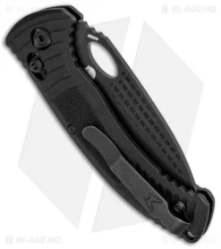 Benchmade Aileron AXIS Lock Knife Black G-10 (3.45" Black Serr) 737SBK 7 Benchmade Aileron AXIS Lock Knife Black G-10 (3.45" Black Serr) 737SBK -Benchmade Shop Benchmade Aileron AXIS Lock Black G 10 Black Serr 737SBK BHQ 88739 jr side