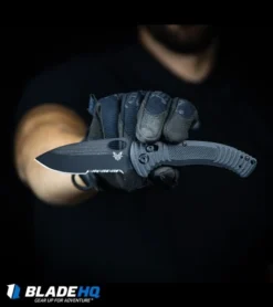 Benchmade Aileron AXIS Lock Knife Black G-10 (3.45" Black Serr) 737SBK 9 Benchmade Aileron AXIS Lock Knife Black G-10 (3.45" Black Serr) 737SBK -Benchmade Shop Benchmade Aileron AXIS Lock Knife Black G 10 Black Serr 737SBK BHQ88739 kp operator in hand web