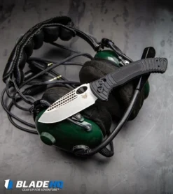 Benchmade Aileron AXIS Lock Knife Black G-10 (3.45" Satin) 737 -Benchmade Shop Benchmade Aileron AXIS Lock Knife Black G 10 Satin 737 BHQ88738 kp steel headset web