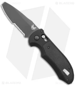 Benchmade Shop -Benchmade Shop Benchmade Auto Triage Auto Black Black Serr BHQ 20033 jr knife