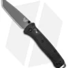 Benchmade Bailout AXIS Lock Knife Black Grivory (3.38" Gray) 537GY