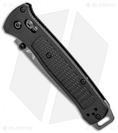 Benchmade Bailout AXIS Lock Knife Black Grivory (3.38" Gray) 537GY 2 Benchmade Bailout AXIS Lock Knife Black Grivory (3.38" Gray) 537GY - Image 2