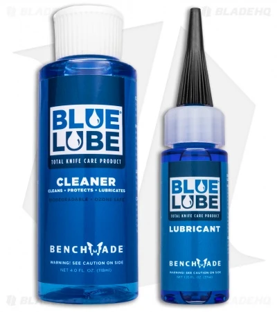 Benchmade Blue Lube Cleanser & Lubricant Bundle (4 Oz / 1.25 Oz) 1 Benchmade Blue Lube Cleanser & Lubricant Bundle (4 Oz / 1.25 Oz)