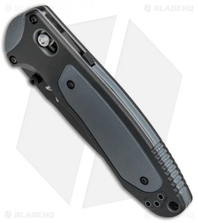Benchmade 590SBK Boost AXIS-Assist Knife Black/Gray (3.7" Black Serr) 2 Benchmade 590SBK Boost AXIS-Assist Knife Black/Gray (3.7" Black Serr) - Image 2