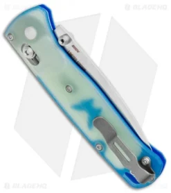 Benchmade Bugout AXIS Lock Knife Jade G-10 (3.24" Satin 20CV) 535-1901 -Benchmade Shop Benchmade Bugout AXIS Jade G 10 Satin 535 1901 BHQ 103562 jr side