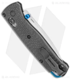 Benchmade Bugout AXIS Lock Knife Carbon Fiber (3.2" Satin) 535-3 -Benchmade Shop Benchmade Bugout AXIS Lock CF Satin 535 3 BHQ 118556 jr side 2