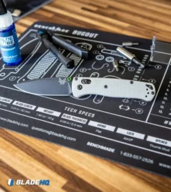 Benchmade Bugout Gray G-10 AXIS Lock Knife (3.2" Black 20CV) 535BK-2002 -Benchmade Shop Benchmade Bugout Gray G10 AXIS Lock Knife Black 20CV 535BK 2002 BHQ 114144 kp shop mat web