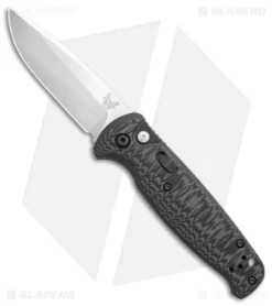 Benchmade CLA Compact Lite Auto Knife Green/Black G-10 (3.4" Satin) 4300-1