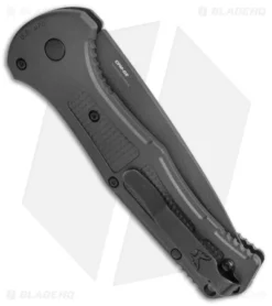 Benchmade Claymore Automatic Knife Black Grivory (3.6" Black) 9070BK -Benchmade Shop Benchmade Claymore AutoBlack Grivory Black 9070BK BHQ 137239 jr side