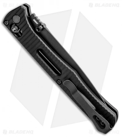 Benchmade Fact AXIS Lock Knife Black Aluminum (3.95" Black) 417BK 3 Benchmade Fact AXIS Lock Knife Black Aluminum (3.95" Black) 417BK - Image 3