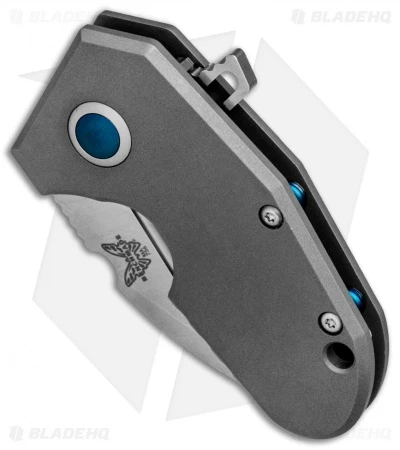 Benchmade Sibert 756 Mini Pocket Rocket Flipper Knife Titanium (1.87" SW) 2 Benchmade Sibert 756 Mini Pocket Rocket Flipper Knife Titanium (1.87" SW) - Image 2