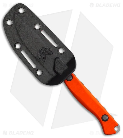 Benchmade Flyway Fixed Blade Hunting Knife Orange G-10 (2.7" Satin) 15700 3 Benchmade Flyway Fixed Blade Hunting Knife Orange G-10 (2.7" Satin) 15700 - Image 3