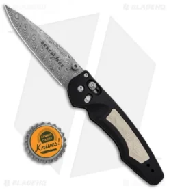Benchmade Gold Class Emissary Spring Assisted Axis Knife (3" Damasteel) 470-131 -Benchmade Shop Benchmade Gold Class Emissary SA Axis Damasteel 470 131 BHQ 15144 jr bottlecap