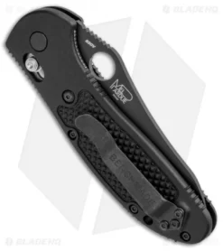 Benchmade Griptilian AXIS Lock Knife Black (3.45" Black) 550BK-S30V -Benchmade Shop Benchmade Griptilian AXIS Lock Black Black 550BKHG BHQ 9284 jr side
