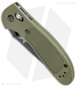 Benchmade Shop -Benchmade Shop Benchmade Griptilian AXIS Lock Olive Drab Black Serr 551SBKOD S30V BHQ 3335 jr spine