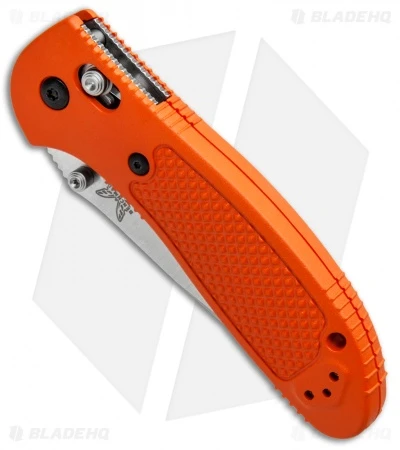 Benchmade Griptilian AXIS Lock Knife Orange (3.45" Satin) 551-ORG-S30V 2 Benchmade Griptilian AXIS Lock Knife Orange (3.45" Satin) 551-ORG-S30V - Image 2