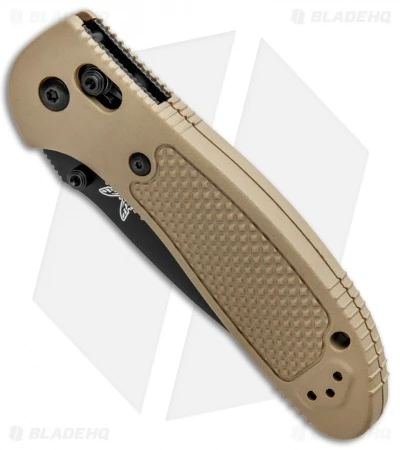 Benchmade Griptilian AXIS Lock Knife Sand (3.45" Black Serr) 551SBKSN-154CM 2 Benchmade Griptilian AXIS Lock Knife Sand (3.45" Black Serr) 551SBKSN-154CM - Image 2