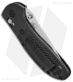 Benchmade Griptilian Tanto AXIS Lock Knife (3.45" Satin) 553-S30V -Benchmade Shop Benchmade Griptilian AXIS Lock Tanto Black Satin 553 S30V BHQ 0670 jr side