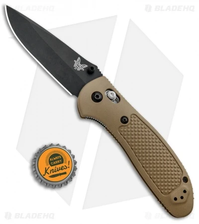 Benchmade Griptilian AXIS Lock Knife Sand (3.45" Black) 551BKSN-154CM 3 Benchmade Griptilian AXIS Lock Knife Sand (3.45" Black) 551BKSN-154CM - Image 3