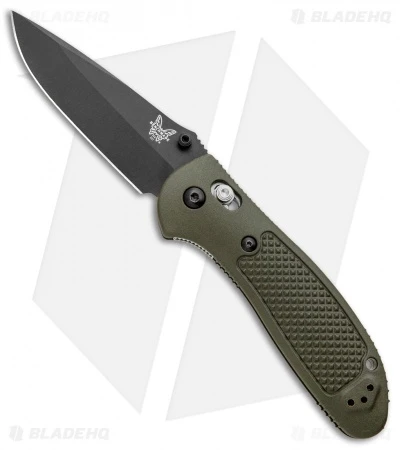 Benchmade Griptilian AXIS Lock Knife Olive Drab (3.45" Black) D2 1 Benchmade Griptilian AXIS Lock Knife Olive Drab (3.45" Black) D2