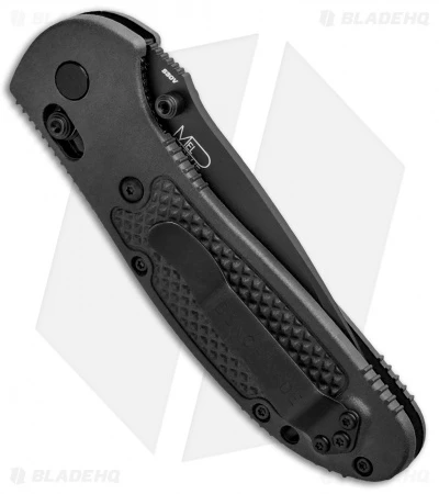 Benchmade Griptilian Tanto AXIS Lock Knife Black (3.45" Black Serr) 553SBK-S30V 3 Benchmade Griptilian Tanto AXIS Lock Knife Black (3.45" Black Serr) 553SBK-S30V - Image 3