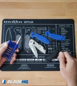 Benchmade Griptilian AXIS Lock Knife Black (3.45" Satin) 551-S30V 17 Benchmade Griptilian AXIS Lock Knife Black (3.45" Satin) 551-S30V -Benchmade Shop Benchmade Griptilian shop mat BHQ kp desk top web