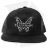 Benchmade Knives Snap Back Mesh 7 Panel Hat W/ Embroidered Logo - Black