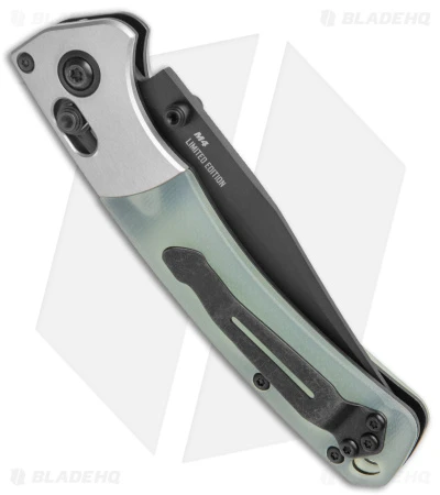 Benchmade Mini Crooked River Limited Edition Knife Jade G-10 (3.25" Black M4) 3 Benchmade Mini Crooked River Limited Edition Knife Jade G-10 (3.25" Black M4) - Image 3