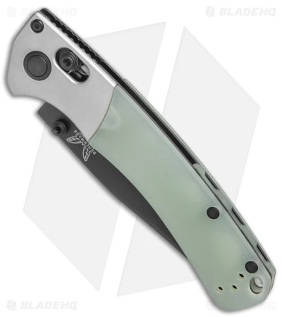 Benchmade Mini Crooked River Limited Edition Knife Jade G-10 (3.25" Black M4) 2 Benchmade Mini Crooked River Limited Edition Knife Jade G-10 (3.25" Black M4) - Image 2