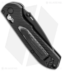 Benchmade Mini Freek AXIS Lock Knife Black/Gray (3" Black Serr) 565SBK 6 Benchmade Mini Freek AXIS Lock Knife Black/Gray (3" Black Serr) 565SBK -Benchmade Shop Benchmade Mini Freek AXIS Lock Black Gray Black Serr 565SBK BHQ 78913 jr side