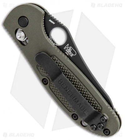 Benchmade Mini Griptilian AXIS Lock Knife Olive Drab (2.91") 555BKOD-S30V 3 Benchmade Mini Griptilian AXIS Lock Knife Olive Drab (2.91") 555BKOD-S30V - Image 3