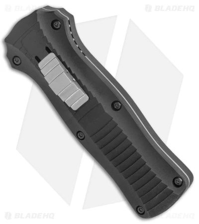 Benchmade Mini Infidel OTF Automatic Knife (3.10" Black) 3350BK 2 Benchmade Mini Infidel OTF Automatic Knife (3.10" Black) 3350BK - Image 2