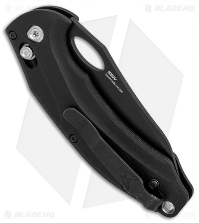 Benchmade Mini Loco AXIS Lock Knife Black G-10 (3.38" Black) 818BK 2 Benchmade Mini Loco AXIS Lock Knife Black G-10 (3.38" Black) 818BK - Image 2