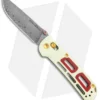 Benchmade Nakamura Limited Edition Saibu AXIS Lock Knife Ivory/Crimson G-10