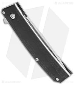 Benchmade Oeser Tengu Flipper Liner Lock Knife Black G-10 (2.77" Satin) 601 -Benchmade Shop Benchmade Oeser Tengu Flipper LL Black G 10 Satin 601 BHQ 104891 jr side