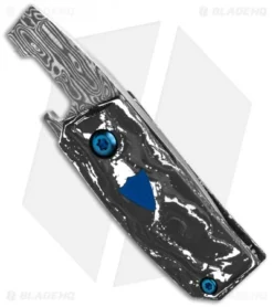 Benchmade Oeser Gold Class Tengu Tool Arctic Storm Fat CF (1.1" Dama) 8 Benchmade Oeser Gold Class Tengu Tool Arctic Storm Fat CF (1.1" Dama) -Benchmade Shop Benchmade Oeser Tengu Tool White Black 1in Damasteel Multi Tool 602 211 BHQ 138208 td side